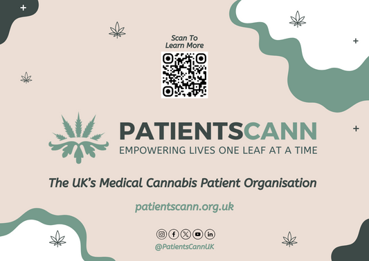 PatientsCann UK A6 Leaflet
