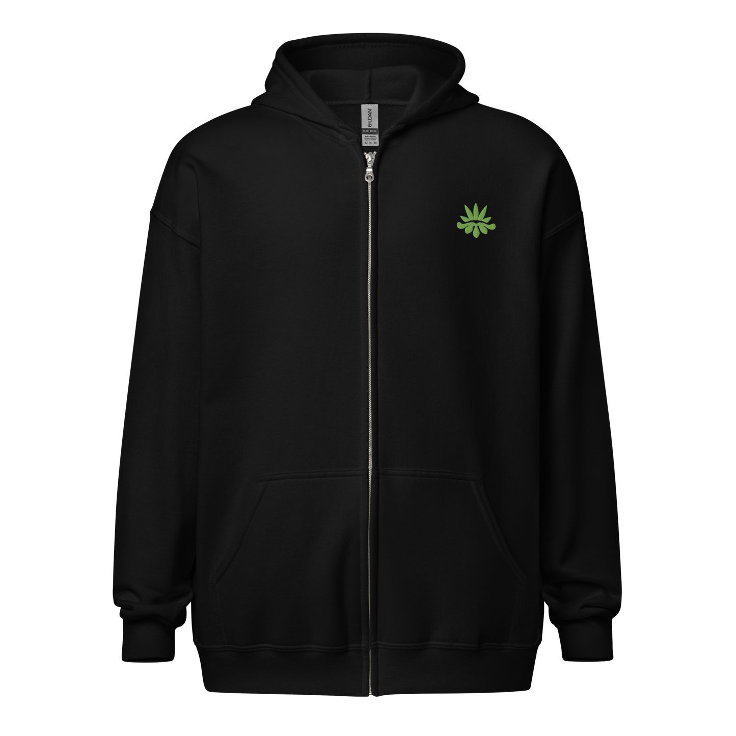 PCUK Embroidered Zip Hoodie